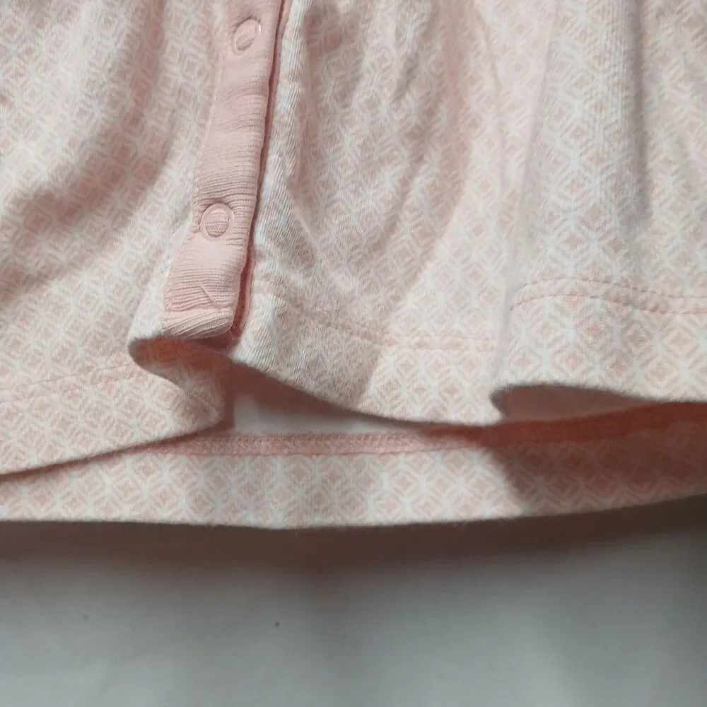 Carter’s Baby Girl 3 Mth  snap  Light Pink Sweater Top long Sleeve and hoddie